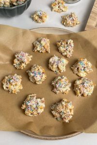 Schoko Crossis mit Kokosnuss und weißer Schokolade